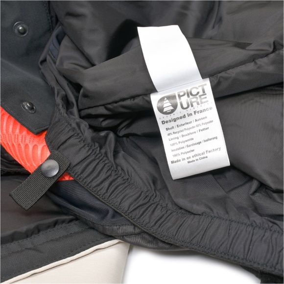 PICTURE ORGANIC CLOTHING 2008 Friends Line Ladies Ski Snowboard Jacket Size M - Picture 8 of 14